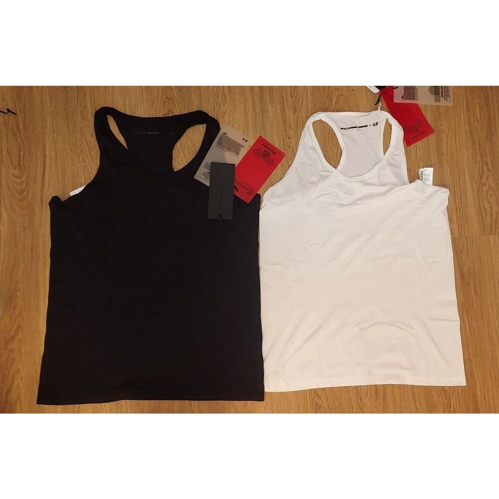 Alexander Wang x H&M Tank top S M Small Medium unisex hm new with tags white